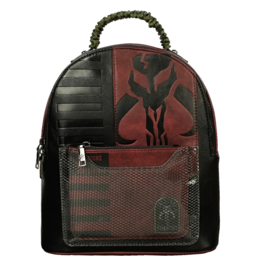 Mandalorian Backpack Purse and matching  Wristlet Heroes&Villians